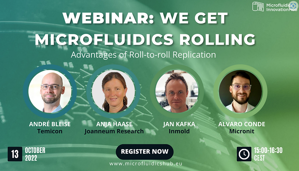 Webinar We Get Microfluidics Rolling 13 Oct 2022 15 00 CEST